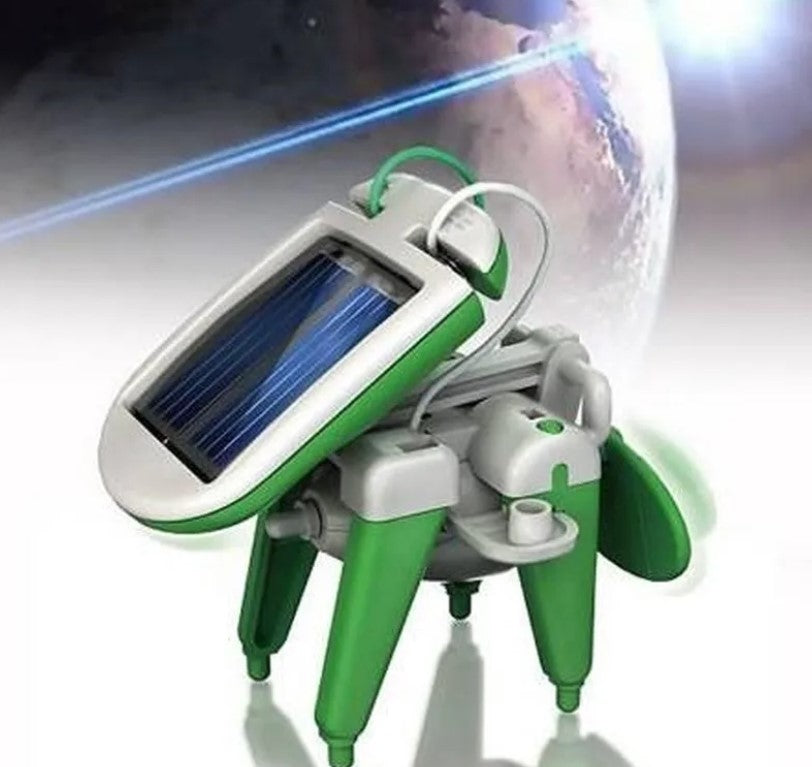 Robot Solar Juguete Educativo Kit 6 en 1