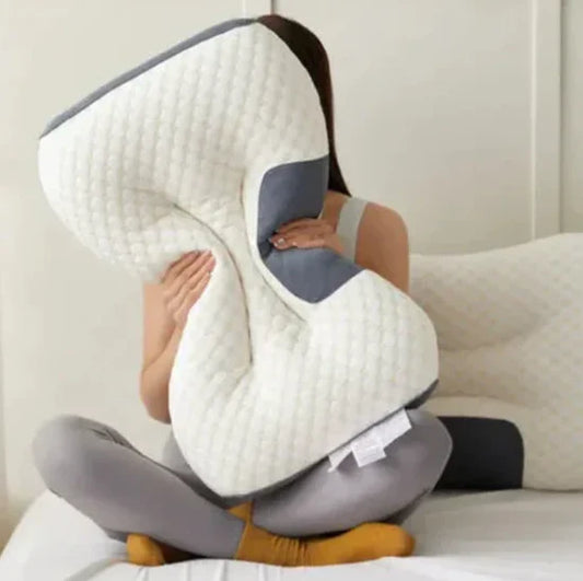 ALMOHADA CERVICAL MEMORY VISCOSA™ RELAJA CUELLO, HOMBROS Y COLUMNA.
