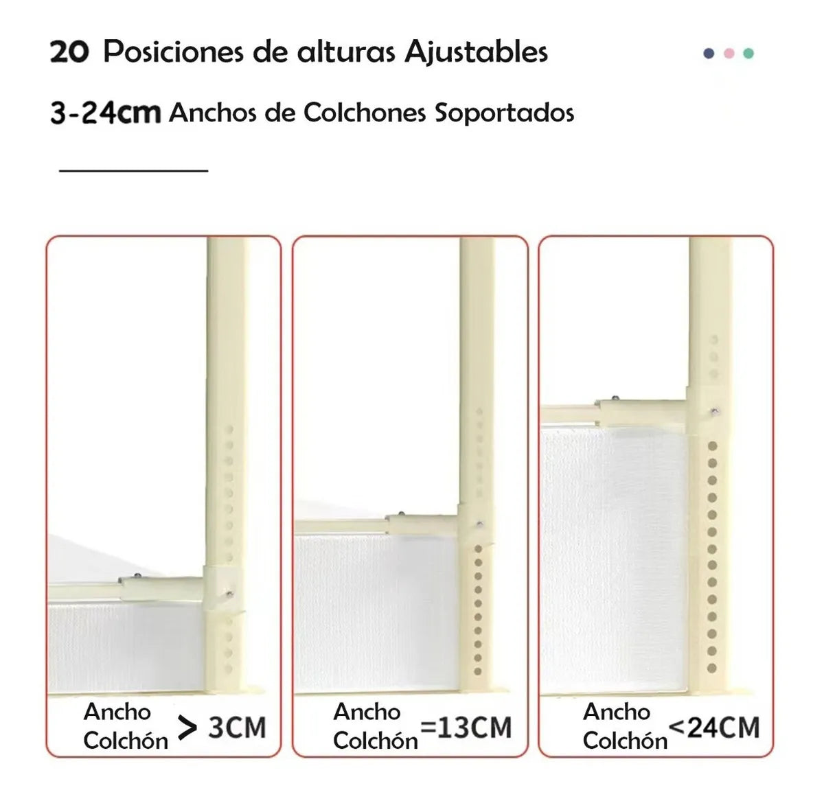 💤 BARANDA DE CAMA DISEÑO DELFÍN™ – SEGURIDAD Y TRANQUILIDAD MIENTRAS DUERMES 🐬