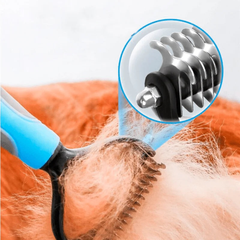 ANTI-NUDOS PRO™ – Cepillo Desenredante para Mascotas sin Dolor.