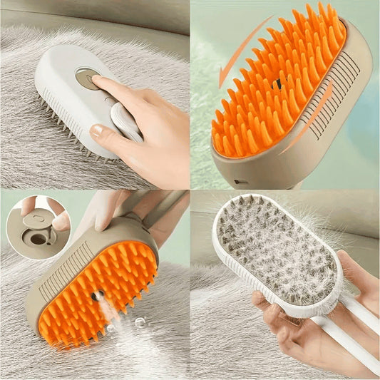 CEPILLO VAPORPET™ EL CEPILLO CON VAPOR QUE ELIMINA PELO Y SUCIEDAD AL INSTANTE.