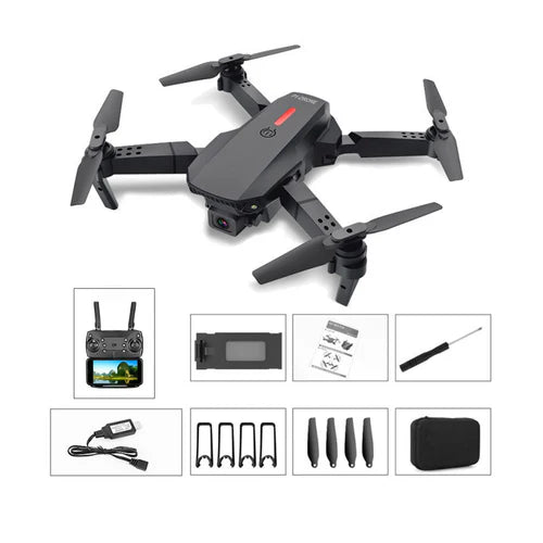 DRONE E88 PRO™ – VIVE LA EMOCIÓN DEL VUELO DESDE TU CELULAR