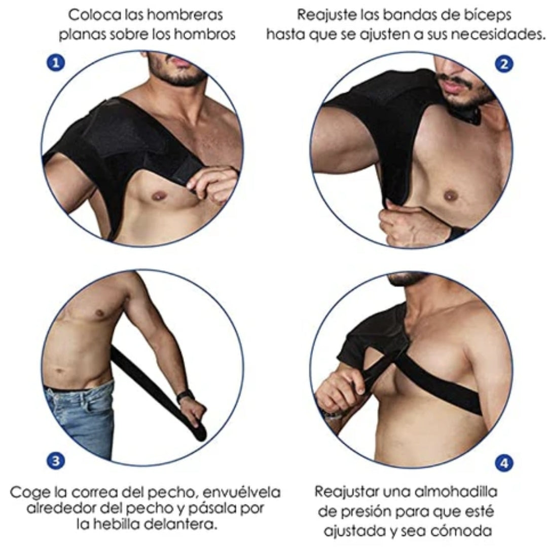 HOMBRERA WINNER BLACK™ – Compresión y Apoyo Profesional