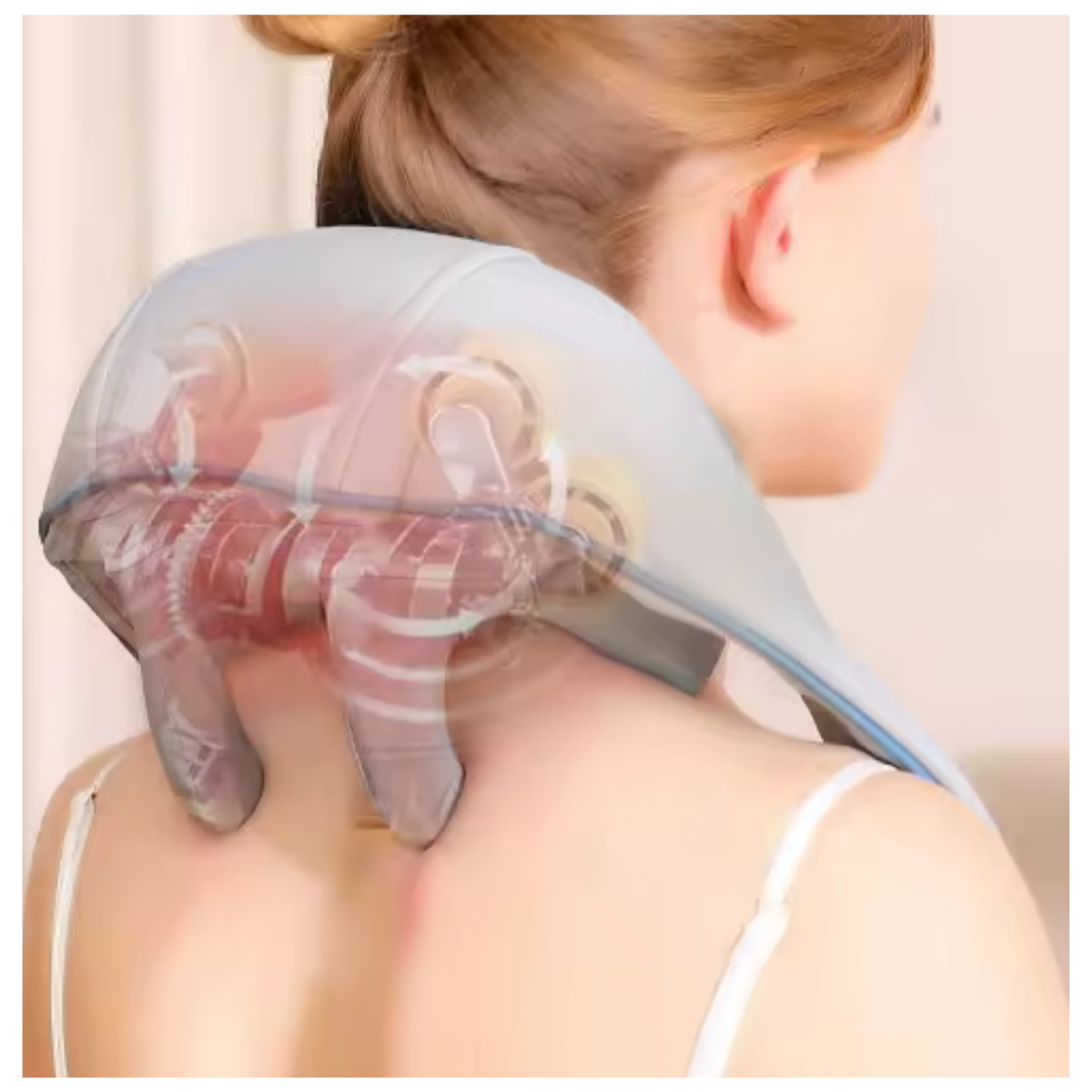 MASAJEADOR RELAX PRO™ – Inalámbrico y Ergonómico para Tensión Muscular