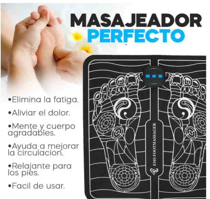 RELAXFEET™ PRO RELÁJATE CON TECNOLOGÍA DE MASAJE PORTÁTIL. LIGERO, EFICAZ Y SIEMPRE LISTO.