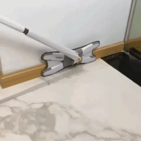 MOPA PLANA GIRATORIA 360™ – LIMPIA SIN ESFUERZO Y SIN ENSUCIARTE LAS MANOS.