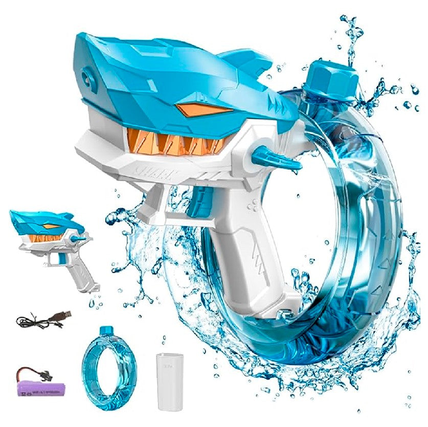 PISTOLA AGUA ELECTRICA DE TIBURON