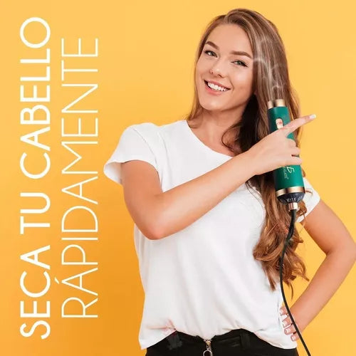 BellaBrush™ 3 en 1  – Rizos definidos, liso brillante y volumen en un solo paso