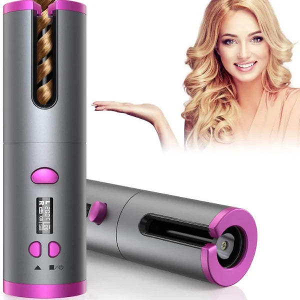 RizaExpress™ Rizos Perfectos en Minutos, Donde Estes Compacto y Portátil