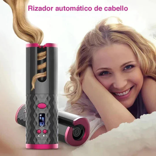 RizaExpress™ Rizos Perfectos en Minutos, Donde Estes Compacto y Portátil