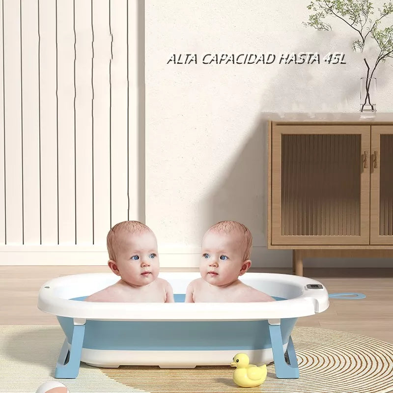BABYSPA™ – BAÑERA PARA BEBES (47x76x21cm) EL PRIMER BAÑO QUE TU BEBÉ AMARÁ