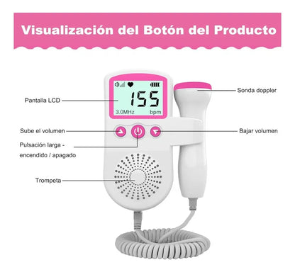 Monitor Frecuencia Cardiaca Latidos Bebe