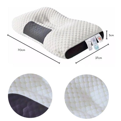 ALMOHADA CERVICAL MEMORY VISCOSA™ RELAJA CUELLO, HOMBROS Y COLUMNA.