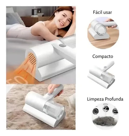 ASPIRADORA PORTÁTIL™ – Ideal para Colchones, Sofás y Ácaros Invisibles