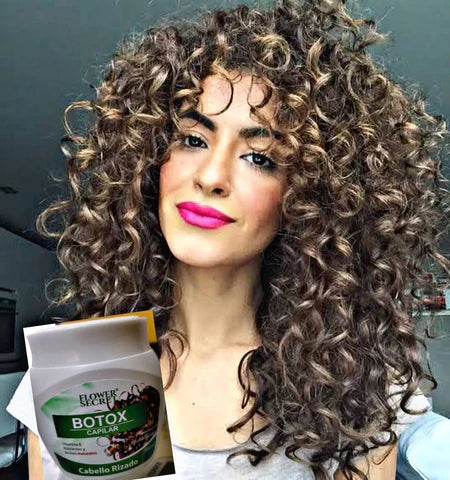 FLOWER SECRET ™ 500ML BOTOX CAPILAR REVIVE, HIDRATA Y REDEFINE CADA RIZO;¡ENVIO GRATIS!