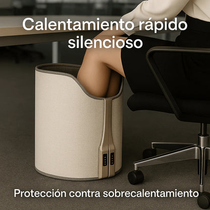 CALENTADOR DE PIES REDONDO™ – DISEÑADO PARA CUIDARTE Y CONSENTIRTE.