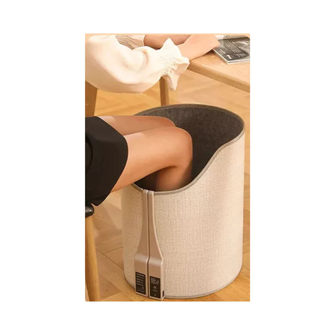 CALENTADOR DE PIES REDONDO™ – DISEÑADO PARA CUIDARTE Y CONSENTIRTE.