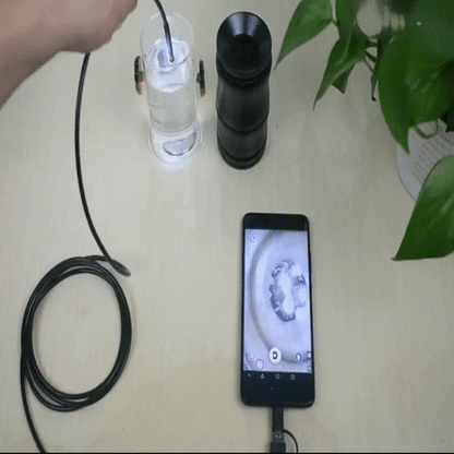 EndoView Pro™ – Inspección Inteligente desde tu celular ,Camara Endoscopio