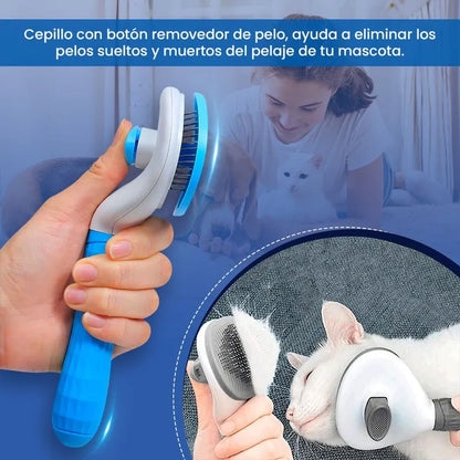HAIR CLEANER PRO™ – Cepillo Removedor de Pelo con Botón Práctico.