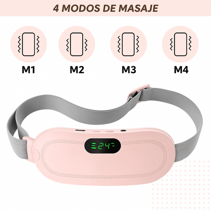 CINTURÓN TERAPÉUTICO PRO™ – Cinturón Terapéutico con Calor y Masaje Integrado, alivia dolores menstruales.