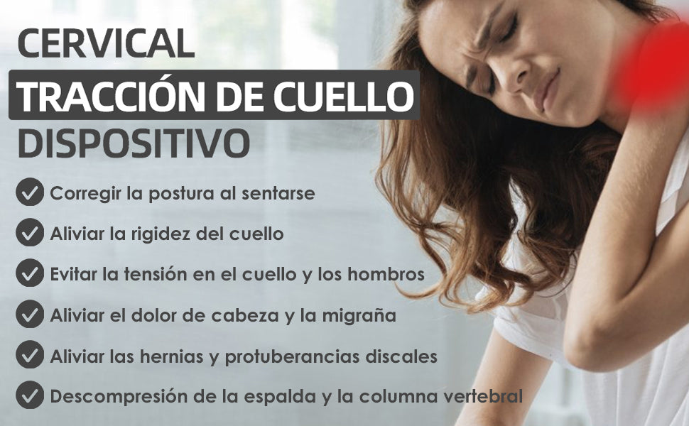 COJÍN ERGONÓMICO™ – Almohada Inflable Cervical para Casa, Oficina o Avión