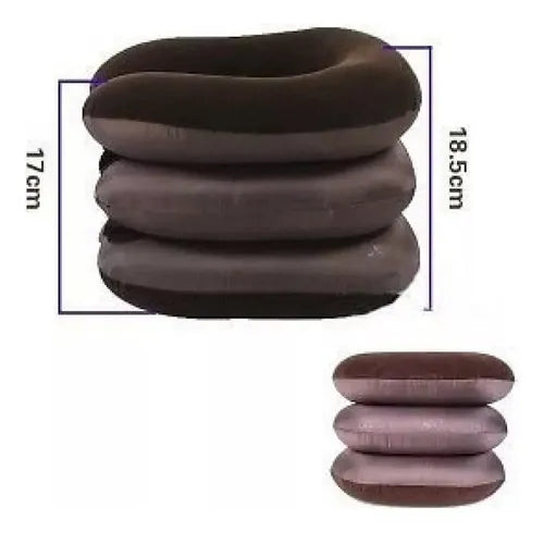 COJÍN ERGONÓMICO™ – Almohada Inflable Cervical para Casa, Oficina o Avión