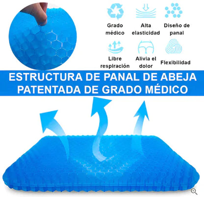 Cojín Ortopédico GelFlex™– Alivio Inmediato para Tu Espalda