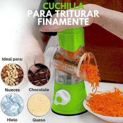 RALLADOR y CORTADOR ™ LAMINA , RALLA Y CORTA CON PRECISIÓN.