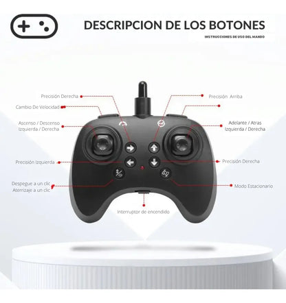 DRON JET™ avion Con Control Remoto , el mejor regalo para tus hijos , estilo y seguridad en tus manos .