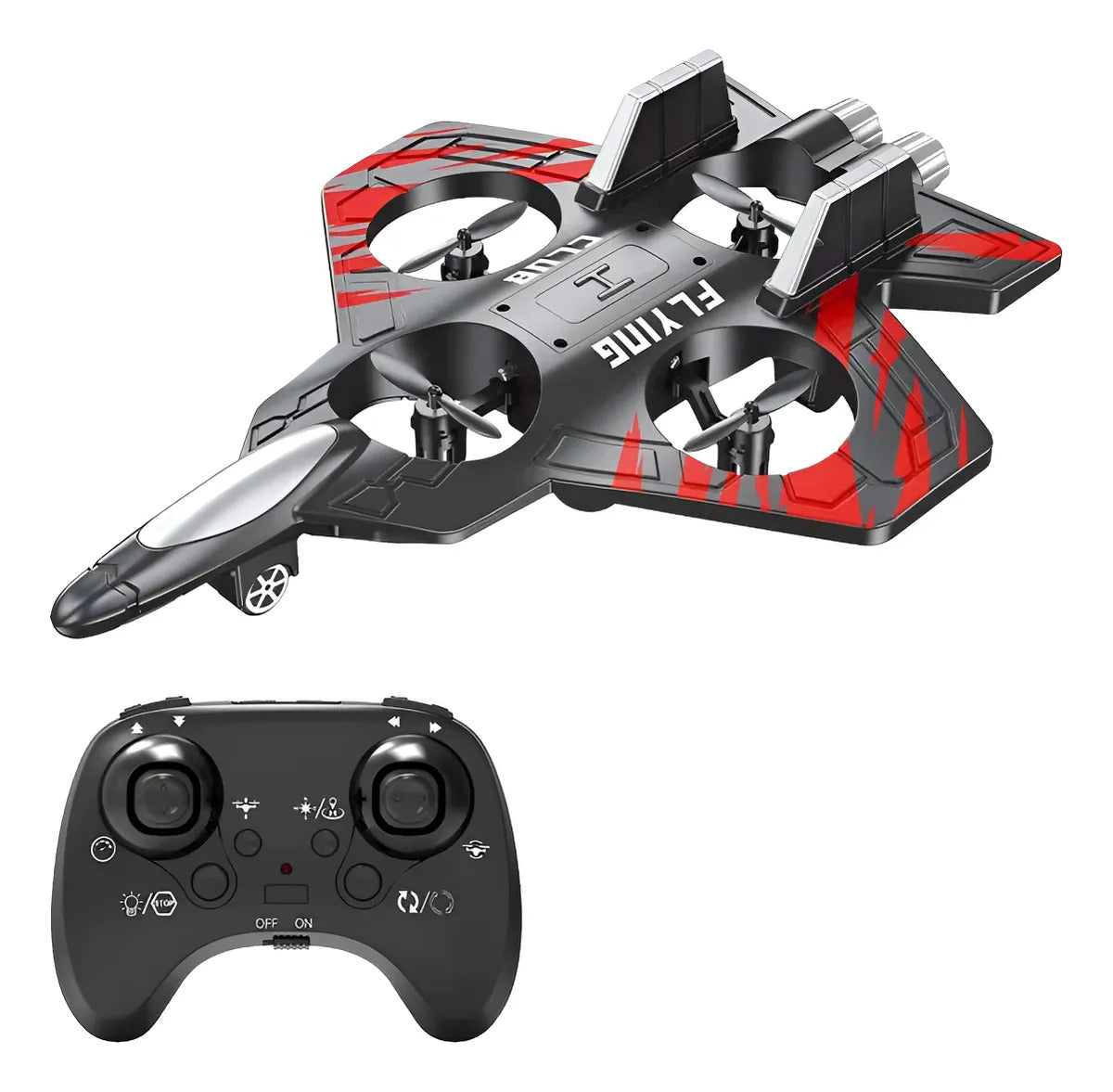 DRON JET™ avion Con Control Remoto , el mejor regalo para tus hijos , estilo y seguridad en tus manos .