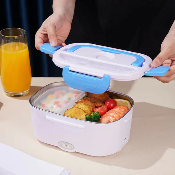 LONCHERA ELÉCTRICA™ CON CALENTADOR INTEGRADO – COMIDAS SIEMPRE CALIENTES Y LISTAS.