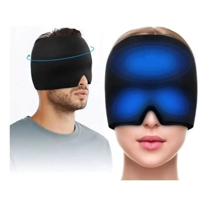 MIGRAFREEZE™ – Gorro de Gel Terapéutico para Aliviar Migrañas y Dolores de Cabeza