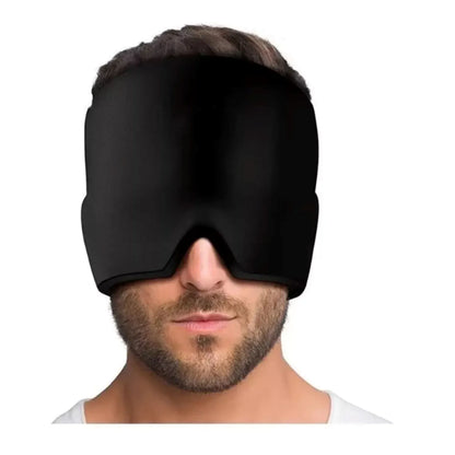 MIGRAFREEZE™ – Gorro de Gel Terapéutico para Aliviar Migrañas y Dolores de Cabeza
