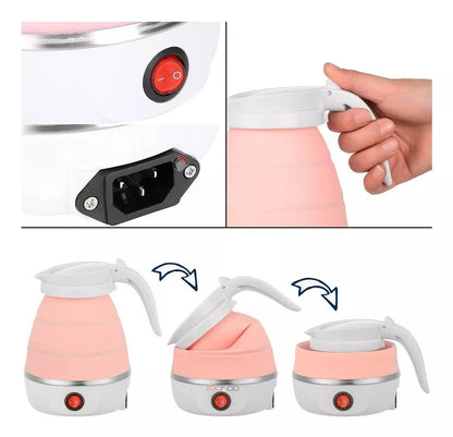 FLEXIBOIL™ HERVIDOR ELÉCTRICO PLEGABLE PRÁCTICO Y PORTÁTIL.