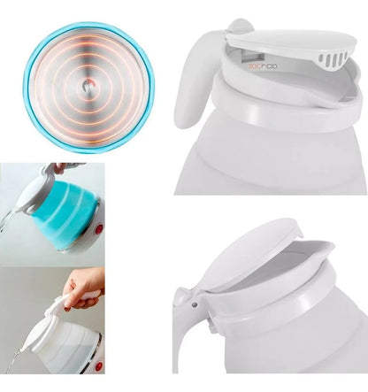 FLEXIBOIL™ HERVIDOR ELÉCTRICO PLEGABLE PRÁCTICO Y PORTÁTIL.