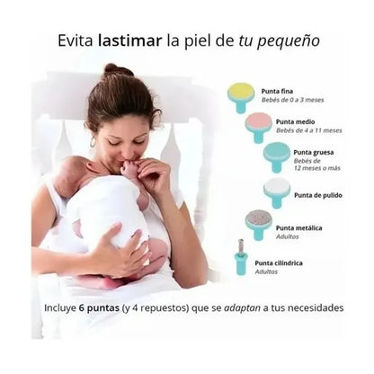 BabyTrim™ – lima para uñas de bebe ,Protege sus manitos con amor