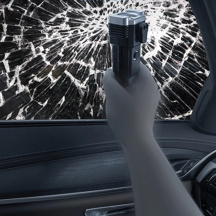 LINTERNA TÁCTICA 4 EN 1™ – Recargable, Imán, Luz LED y Emergencia