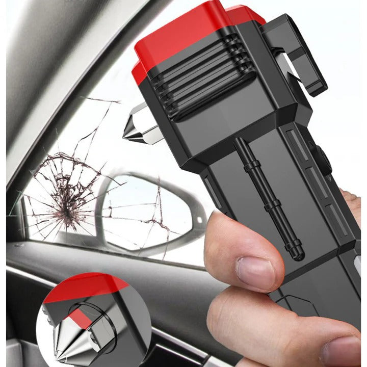 LINTERNA TÁCTICA 4 EN 1™ – Recargable, Imán, Luz LED y Emergencia