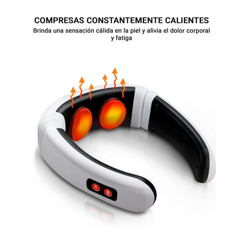 MyRelax™ Masajeador De Cuello Y Espalda ,Diseño ergonómico, calor suave y alivio instantáneo.