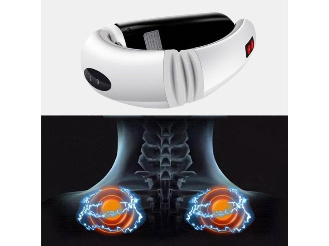 MyRelax™ Masajeador De Cuello Y Espalda ,Diseño ergonómico, calor suave y alivio instantáneo.