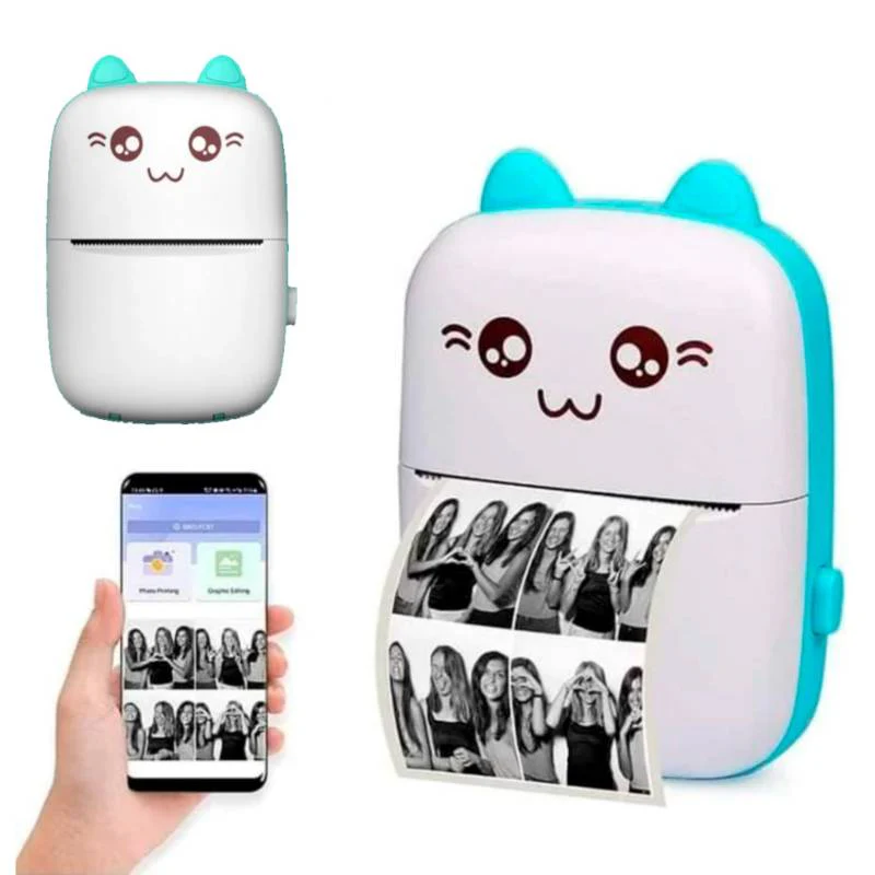 IMPRESORA TÉRMICA PORTÁTIL™ – IMPRESORA TÉRMICA COMPACTA PARA NOTAS, STICKERS Y MÁS ✅🖨️