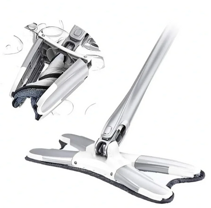 MOPA PLANA GIRATORIA 360™ – LIMPIA SIN ESFUERZO Y SIN ENSUCIARTE LAS MANOS.