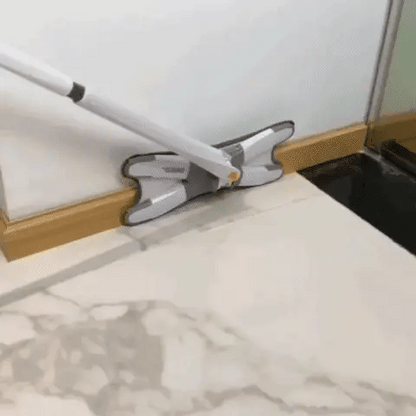 MOPA PLANA GIRATORIA 360™ – LIMPIA SIN ESFUERZO Y SIN ENSUCIARTE LAS MANOS.