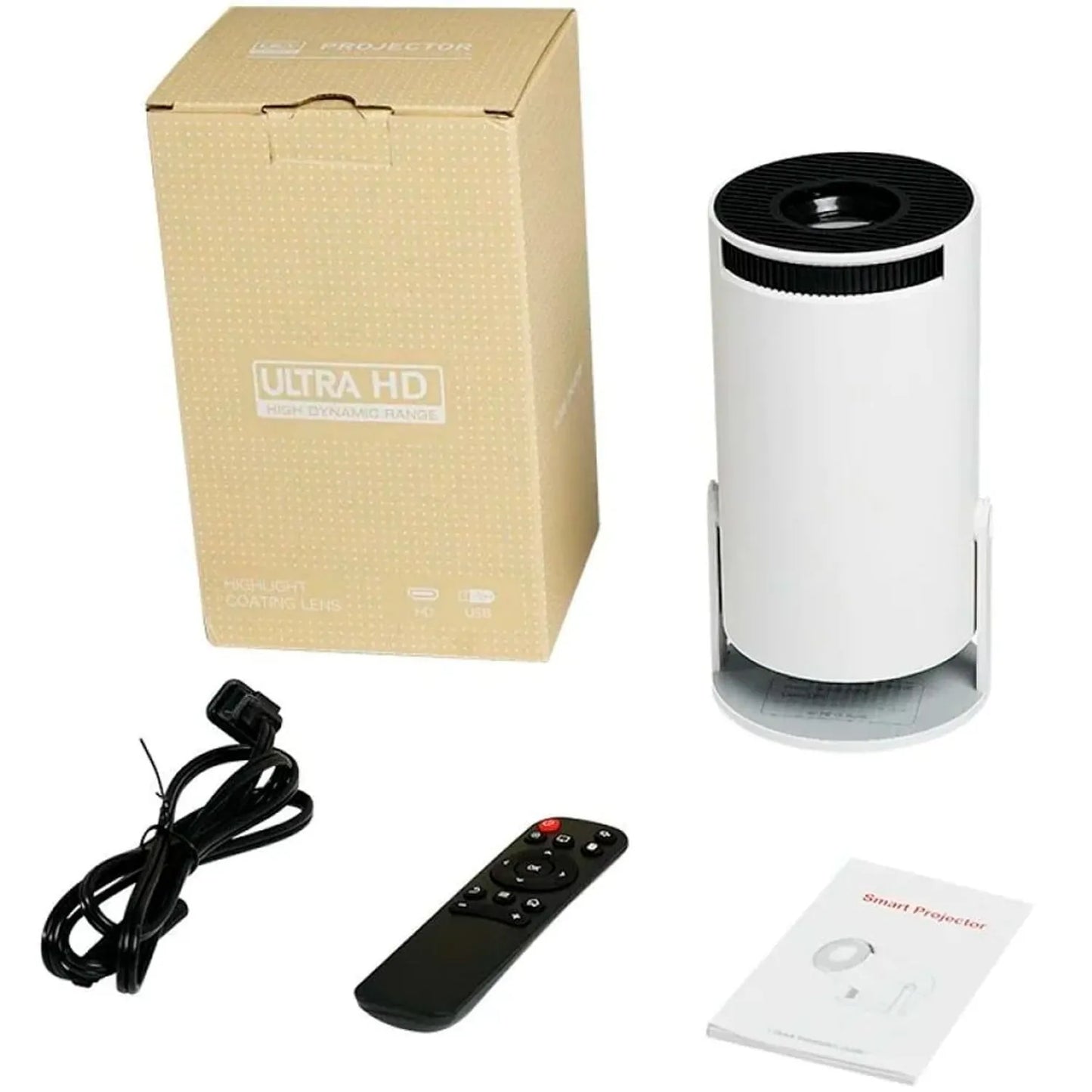 PROYECTOR ANDROID HY300™ – DISFRUTA PELÍCULAS, SERIES Y JUEGOS EN GRANDE.