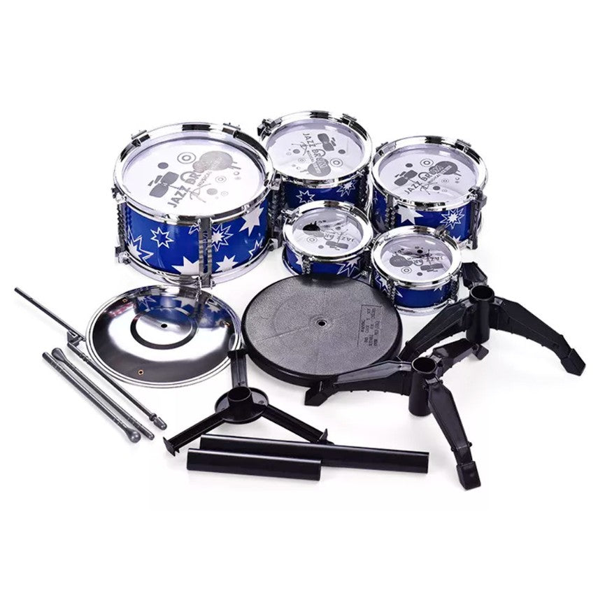 BATERÍA DE JAZZ MUSICAL™ – ¡DESPIERTA EL TALENTO QUE LLEVA DENTRO TU PEQUEÑO ARTISTA! 🎶👦