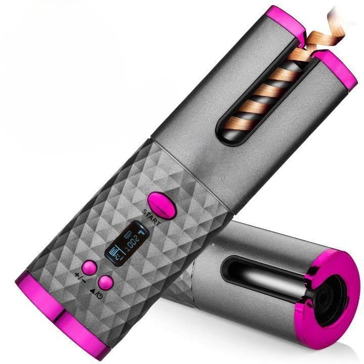 RizaExpress™ Rizos Perfectos en Minutos, Donde Estes Compacto y Portátil