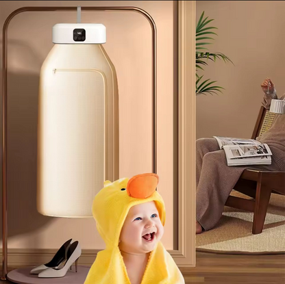 SECADOR COLGANTE™ PORTÁTIL 600W – SECA TU ROPA EN MINUTOS, ¡DONDE SEA!