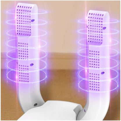 SECADOR DE CALZADO PORTÁTIL™– TECNOLOGÍA DE CALOR SUAVE Y EFICIENTE.